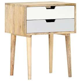 vidaXL Nightstand Solid Mango Wood 47x35x59cm 286481