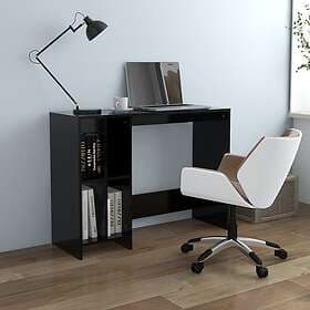 vidaXL Computer Desk Black 102.5x35x75 cm Engineered Wood