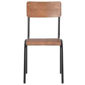 vidaXL Matstolar 6 st brun plywood 278798