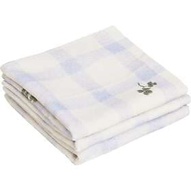Garbo & Friends Gingham Sorrel Blue Washcloths (30x30cm) 3-pack