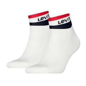 Levi's Mid Cut Stripe Socks 2-pack
