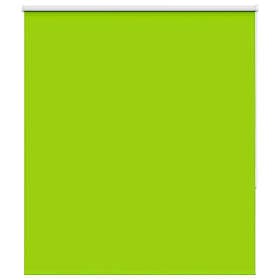 vidaXL Rullgardin mörkläggning blad grön 140x175 cm tyg bredd 136,6 cm