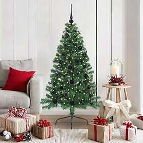 vidaXL Artificial Tree Green 150cm 150 LEDs