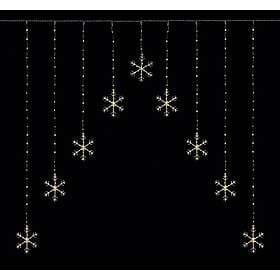 Premier Snowflake Curtain Lights 1.2x1.2m 339LED