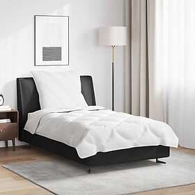 vidaXL Täckeset med kudde Duvet Cover Set 2 pcs White 3376837