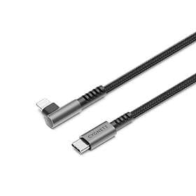 Cygnett CY5102PCCCL Lightning to USB-C 2.0 1m Angled