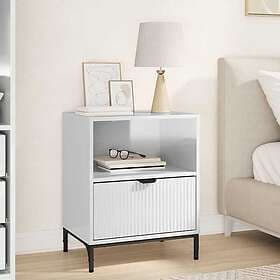vidaXL 883482 Nightstand With Drawer 49x61cm