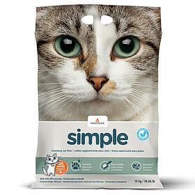 Intersand simple catlitter fragence free 14kg