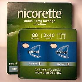 Nicorette Lozenge Icy Mint 4mg 80pcs
