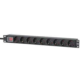 Intellinet 715133 9-Way Power Strip 2m