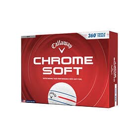 Callaway Chrome Soft 360 Triple Track (12 balls)