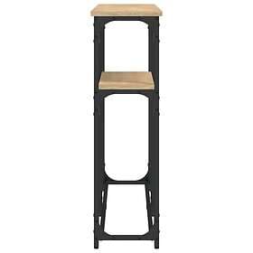 vidaXL Accent Table Sonoma Oak 145x22.5x75 cm Engineered Wood 834096