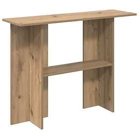 vidaXL Console Table Artisan Oak 100x30x75 cm Engineered Wood 8001182