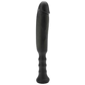 Tantus Anaconda Stor Silikon Dildo med Handtag Svart