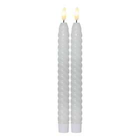 Star Trading Flamme Antikljus LED Swirl 2-pack