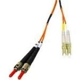 C2G Duplex Multimode 62.5/125 LC - ST LSZH 1m