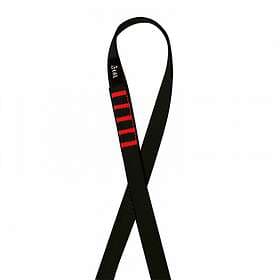 Beal Flat 18 Mm Sling 5 Units Svart 40 cm
