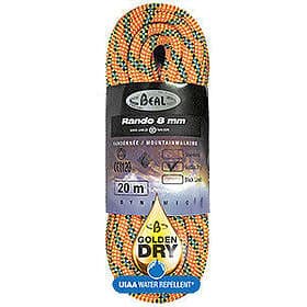 Beal Rando Golden Dry 8 Mm Rope Rosa 48 m