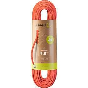 Edelrid Heron Eco Dry 9.8 Mm Rope Orange 60 m