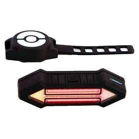 MSC Cob Led 900mah Usb Rear Light Svart 20 Lumens