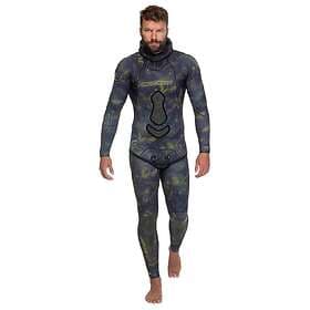 Cressi Lampuga Spearfishing Suit 7+5 Mm Blå L