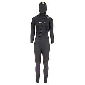Beuchat 1dive With Hood Woman 5 Mm Svart XL