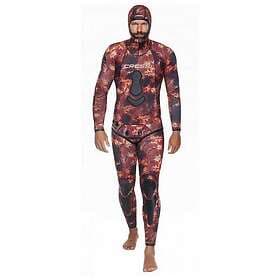 Cressi Scorpion Spearfishing Suit 5 Mm Röd,Svart S