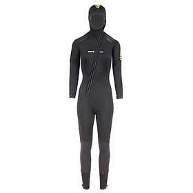 Beuchat 1dive With Hood Woman 5 Mm Svart M