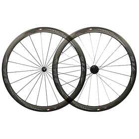 Gipiemme Tecno 716 Hard Anodize Road Wheel Set Svart 9 x 100 / 9 x 130 mm / Shim