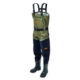 Daiwa Hybride Breathable Wader Grönt EU 45-46 Man