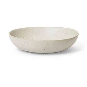 Ferm Living Flow skål large Ø19.5 cm Off-white speckle