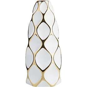 Beliani Flower vase white AVILA