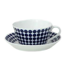 Gustavsbergs Porslinsfabrik Adam Tea Cup with Saucer