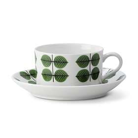 Gustavsbergs Porslinsfabrik Berså Coffee Cup with Saucer 15cl