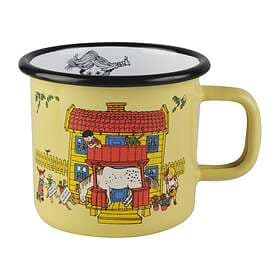 Muurla Villa Villekulla Enamel Mug 37cl
