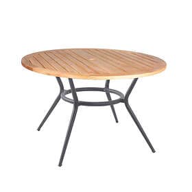 Cane-Line Joy Dining Table Runt Teak Ø120cm