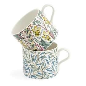 Morris & Co. Daffodil Willow Bough Mug 2-pack