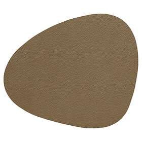 Lind DNA Curve Coasters Nupo, 11x13 cm, Army Green Läder