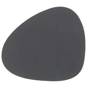 Lind DNA Curve Coasters Nupo Antracit Leather 11x13cm