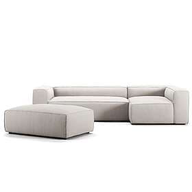 Decotique Grand Divan Right Open End with footstool 4-seater