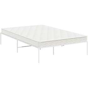 vidaXL Bed Frame white 196x126 cm steel