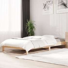 vidaXL Bed Frame 90x190 cm solid pine