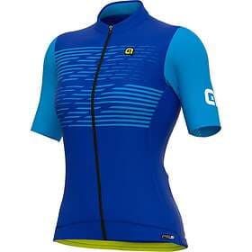 Alé Cycling Ale Logo Short Sleeve Blå M Women's