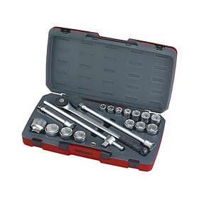 Teng Tools T3418-6 Hylsnyckelsats 18 delar