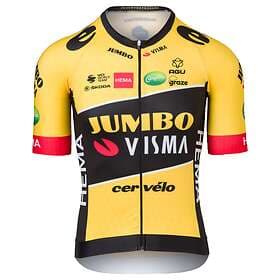 AGU Jumbo-visma Premium Replica Short Sleeve Jersey Man