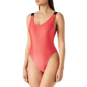 Calvin Klein Intense Power Rib Scoop Swimsuit (Women's)