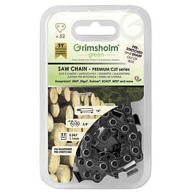 Grimsholm Premium Cut sågkedja 3/8" P (1.1 mm) 52 drivlänkar