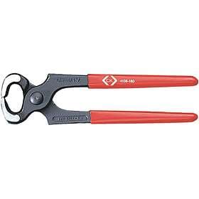 C.K TOOLS T4108A 06, Ändavbitartång, Stål, Plast, Röd, 16 cm
