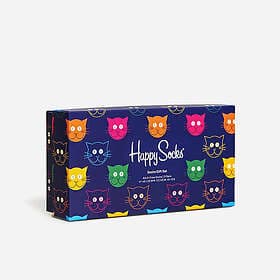 Happy Socks 3-pack Mixed Cat Gift Box