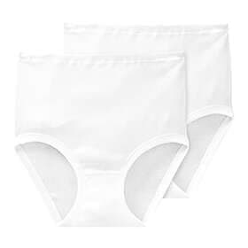 Schiesser 2-pack Original Classics Fine Rib Waist Panties